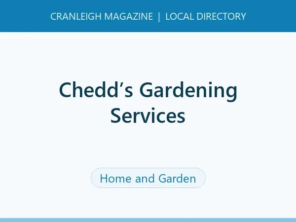 Chedd’s Gardening Services Chedd’s Gardening Services
