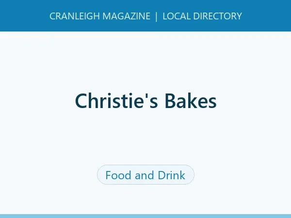 Christie’s Bakes Christie’s Bakes