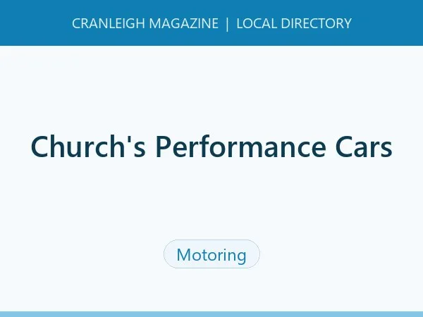 Church’s Performance Cars