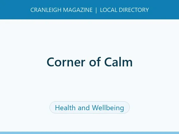Corner of Calm Corner of Calm