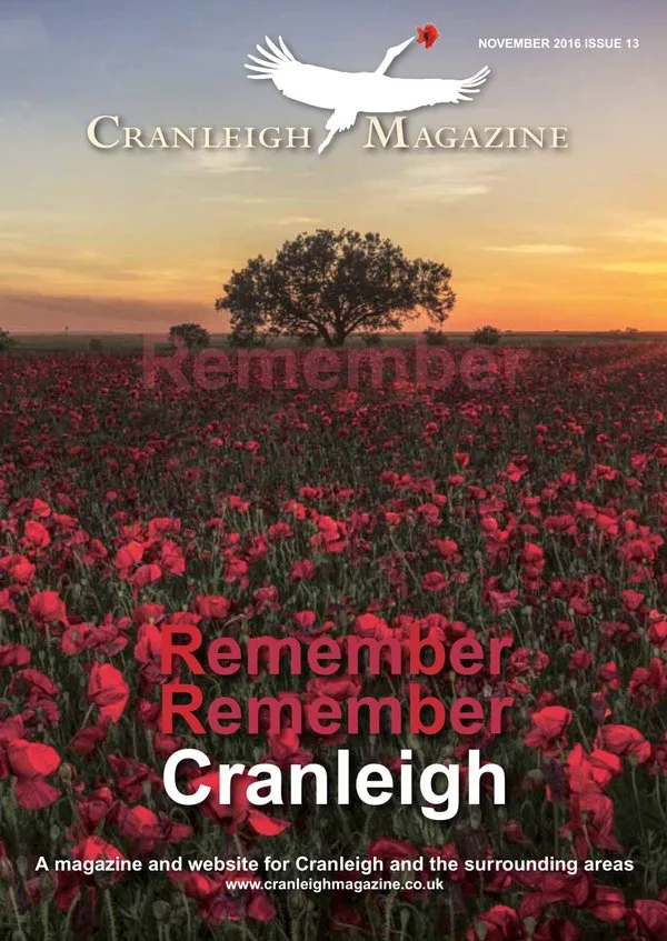 Cranleigh Magazine November 2016 cover
