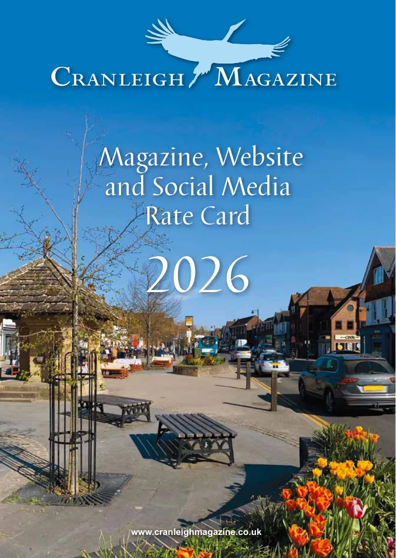 Cranleigh Magazine 2026 rate card cover