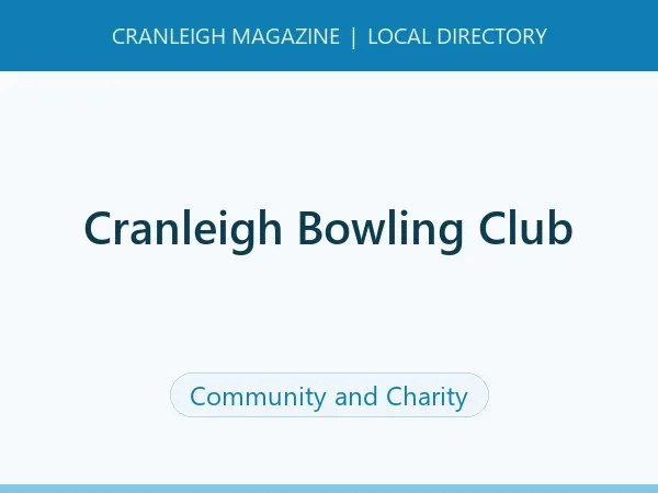 Cranleigh Bowling Club