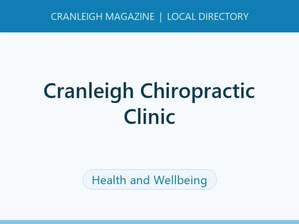 Cranleigh Chiropractic Clinic