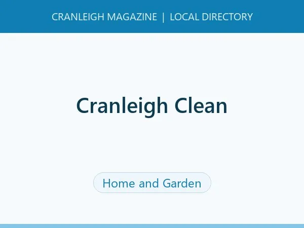 Cranleigh Clean Cranleigh Clean