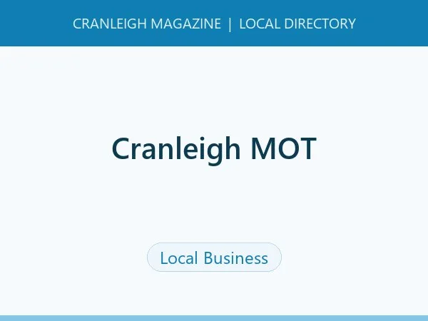 Cranleigh MOT