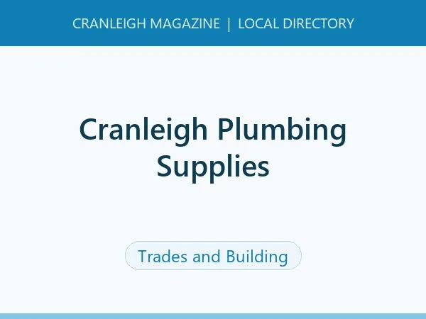 Cranleigh Plumbing Supplies Cranleigh Plumbing Supplies