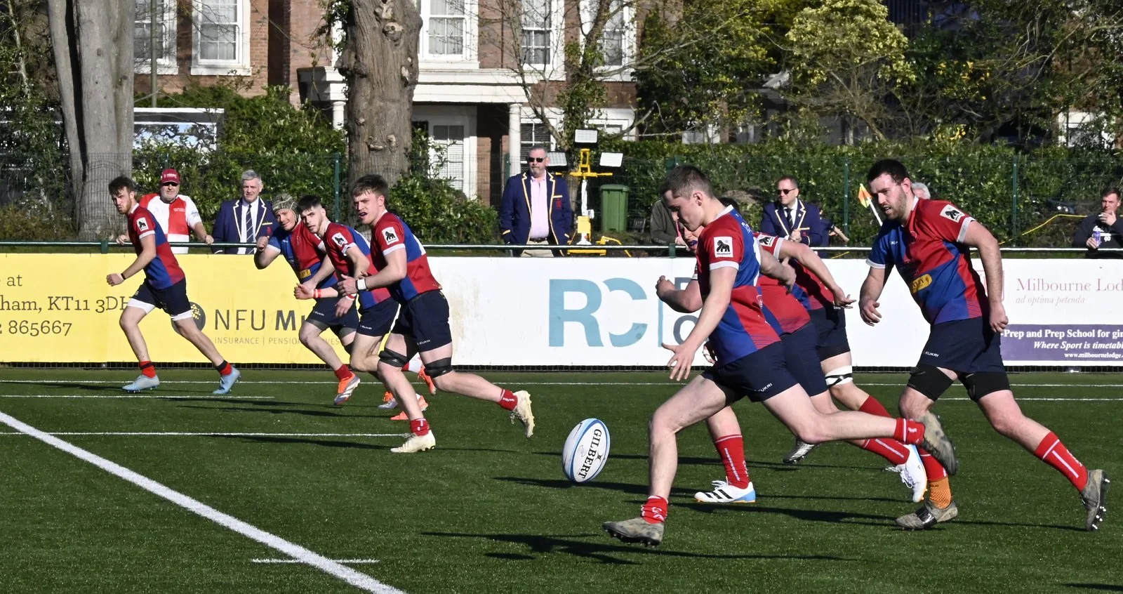 Cranleigh Rugby Club in action on the pitch