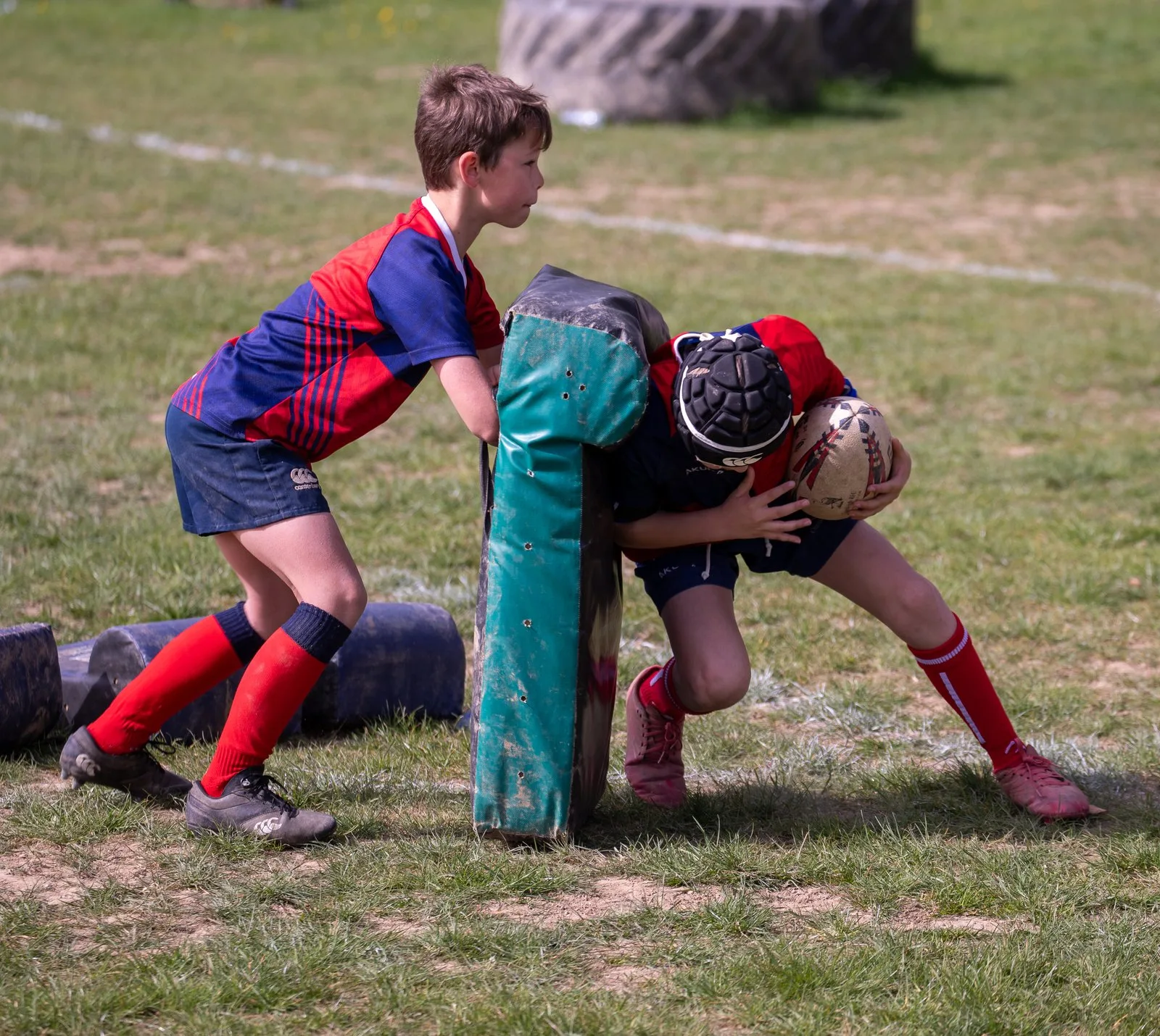 Cranleigh Rugby Club players celebrate