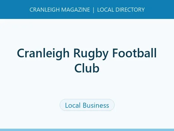 Cranleigh Rugby Football Club