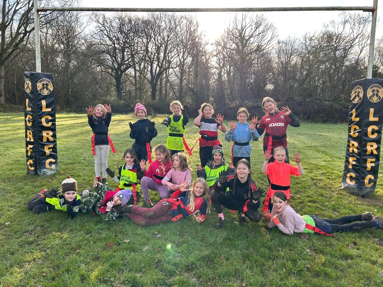 Cranleigh Rugby Club players together