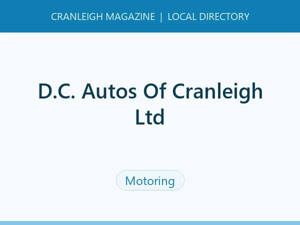 D.C. Autos Of Cranleigh Ltd