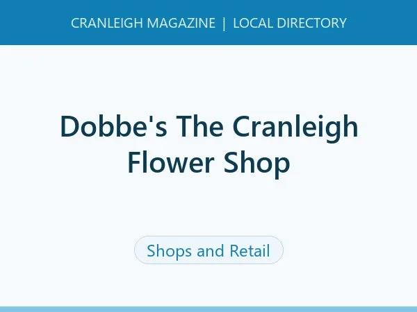 Dobbe’s The Cranleigh Flower Shop Dobbe’s The Cranleigh Flower Shop