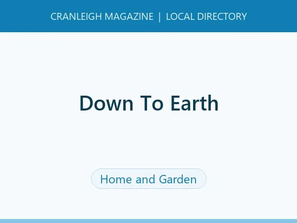 Down To Earth Down To Earth
