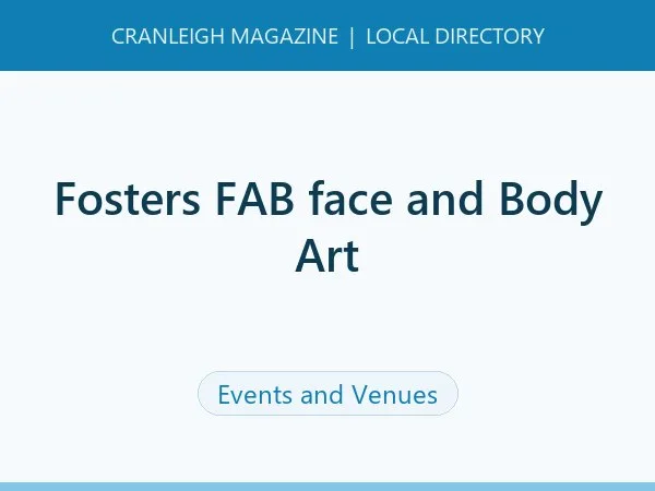 Fosters FAB face and Body Art Fosters FAB face and Body Art