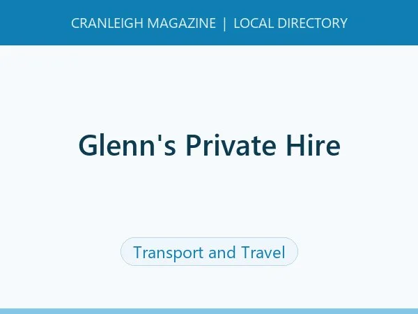 Glenn’s Private Hire Glenn’s Private Hire