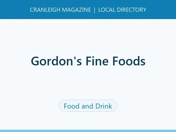 Gordon’s Fine Foods