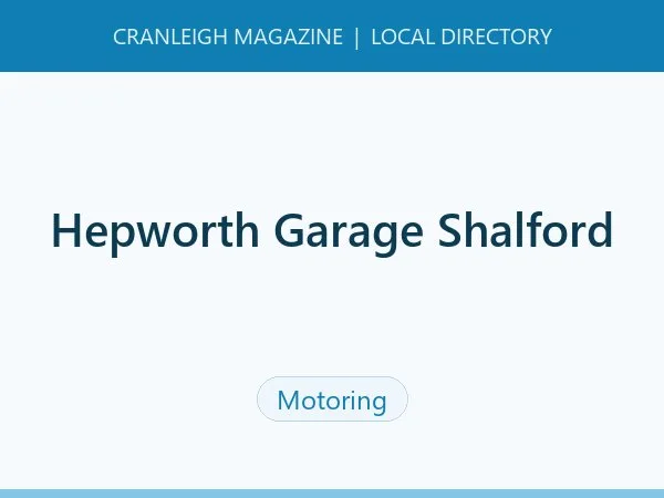 Hepworth Garage Shalford