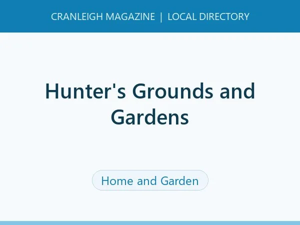 Hunter’s Grounds and Gardens Hunter’s Grounds and Gardens