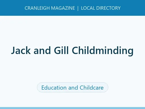 Jack and Gill Childminding