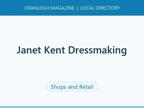 Janet Kent Dressmaking