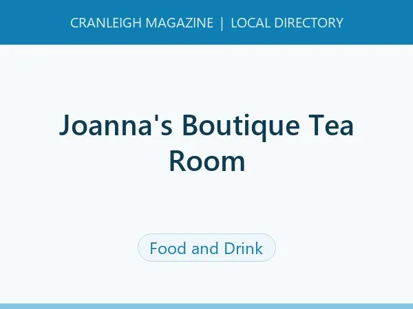 Joanna’s Boutique Tea Room