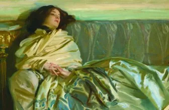 A society portrait in the style of John Singer Sargent
