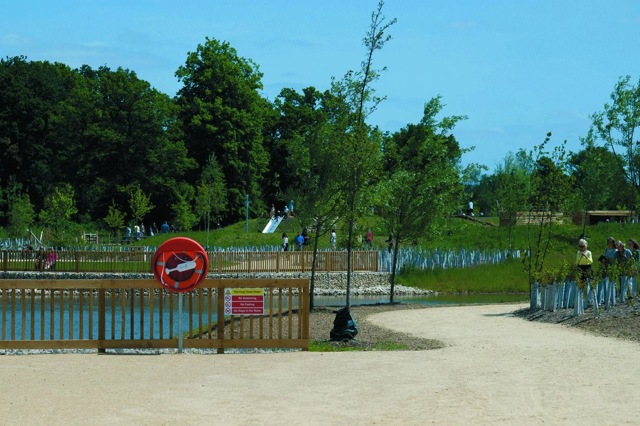 The newly opened Knowle Park in the heart of Cranleigh