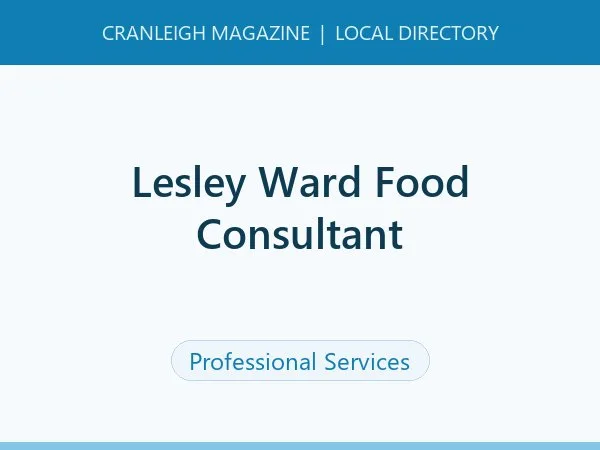 Lesley Ward Food Consultant Lesley Ward Food Consultant