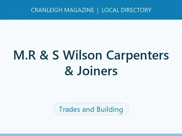 M.R & S Wilson Carpenters & Joiners