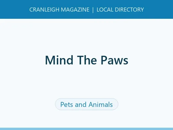 Mind The Paws Mind The Paws