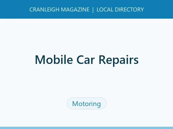 Mobile Car Repairs