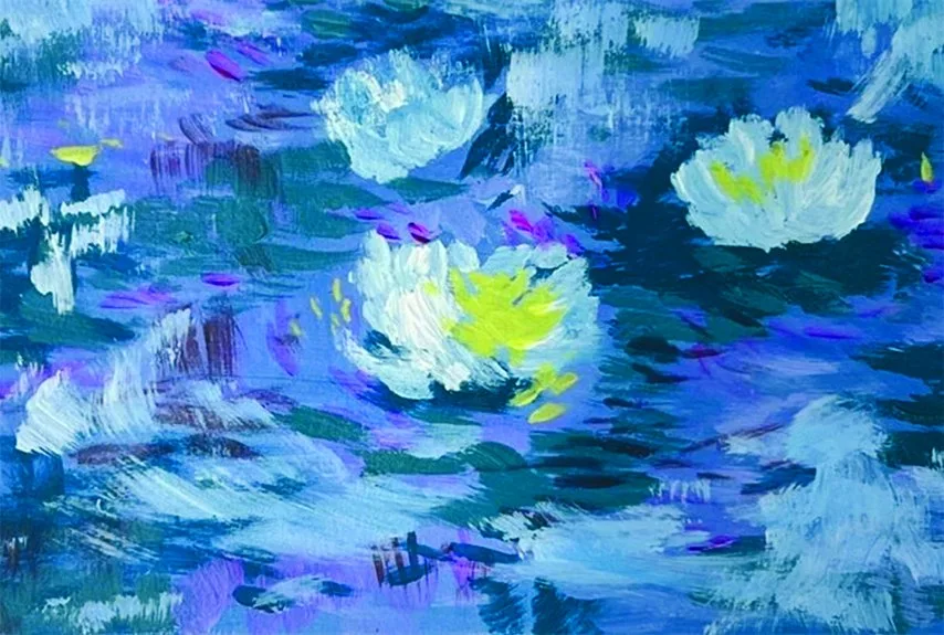 A watercolour painting workshop inspired by Monet