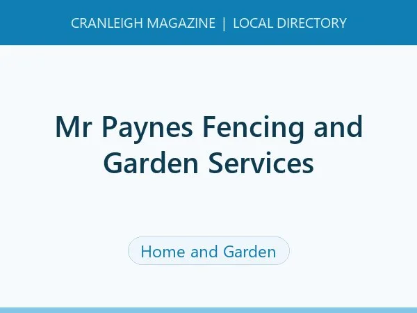 Mr Paynes Fencing and Garden Services Mr Paynes Fencing and Garden Services