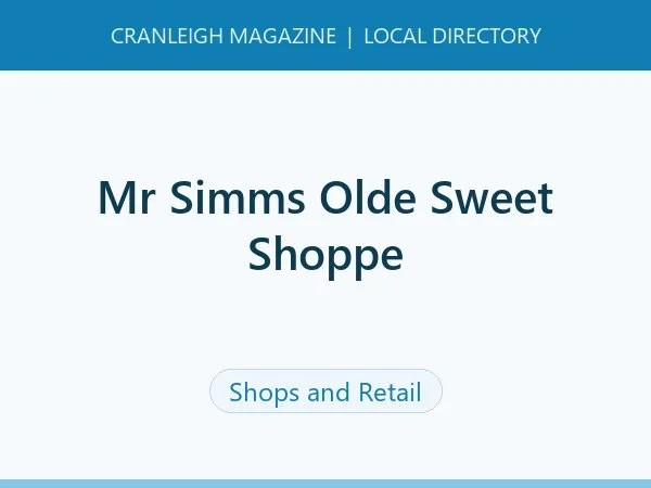 Mr Simms Olde Sweet Shoppe Mr Simms Olde Sweet Shoppe