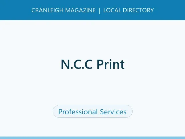 N.C.C Print
