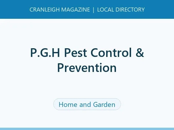 P.G.H Pest Control & Prevention P.G.H Pest Control & Prevention