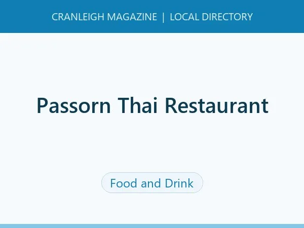 Passorn Thai Restaurant Passorn Thai Restaurant