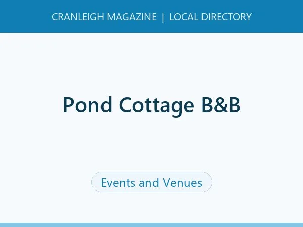 Pond Cottage B&B Pond Cottage B&B