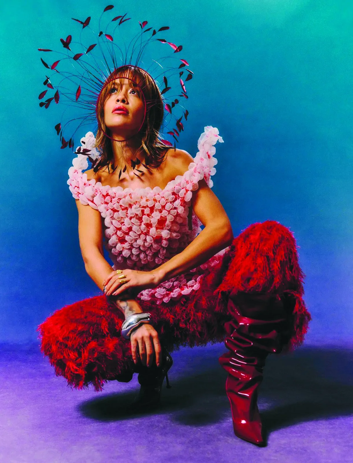 Rita Ora wearing a Pasquinelli creation for Hunger Magazine