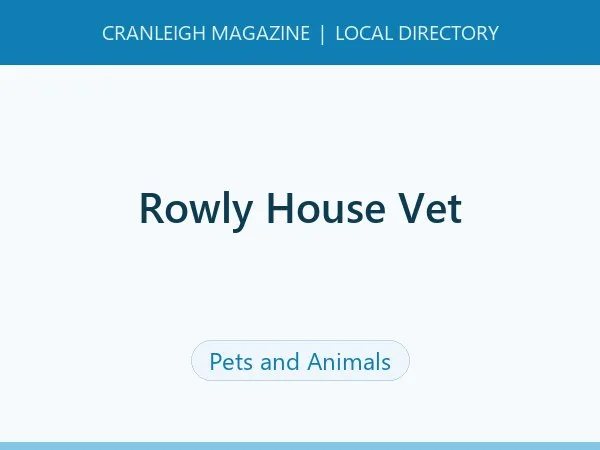 Rowly House Vet Rowly House Vet