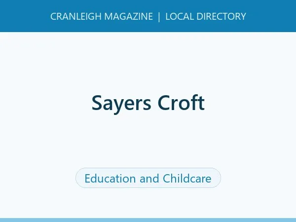 Sayers Croft