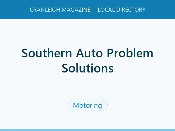 Southern Auto Problem Solutions
