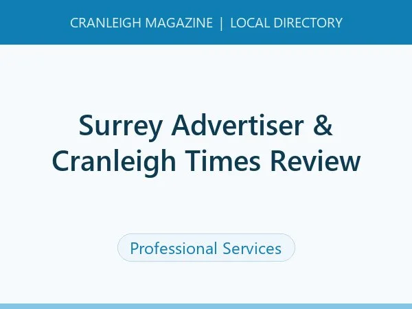Surrey Advertiser & Cranleigh Times Review