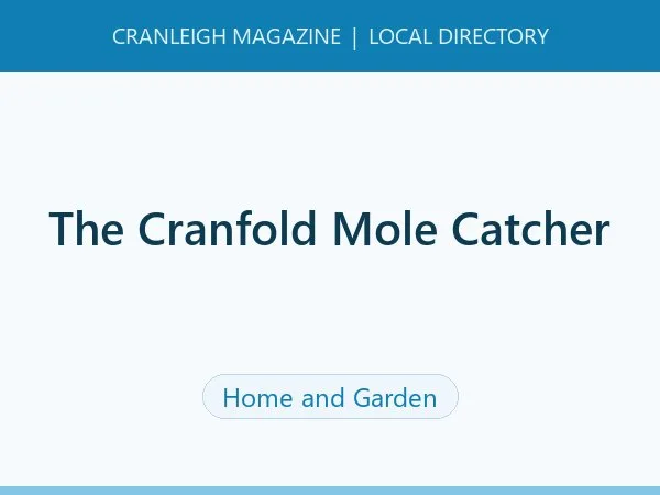 The Cranfold Mole Catcher The Cranfold Mole Catcher