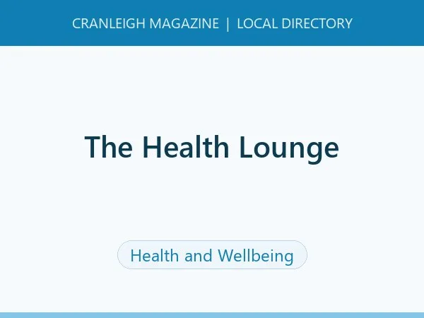 The Health Lounge The Health Lounge