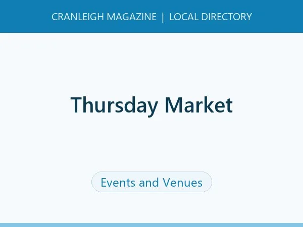 Thursday Market Thursday Market