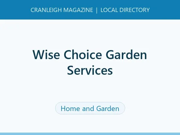 Wise Choice Garden Services Wise Choice Garden Services