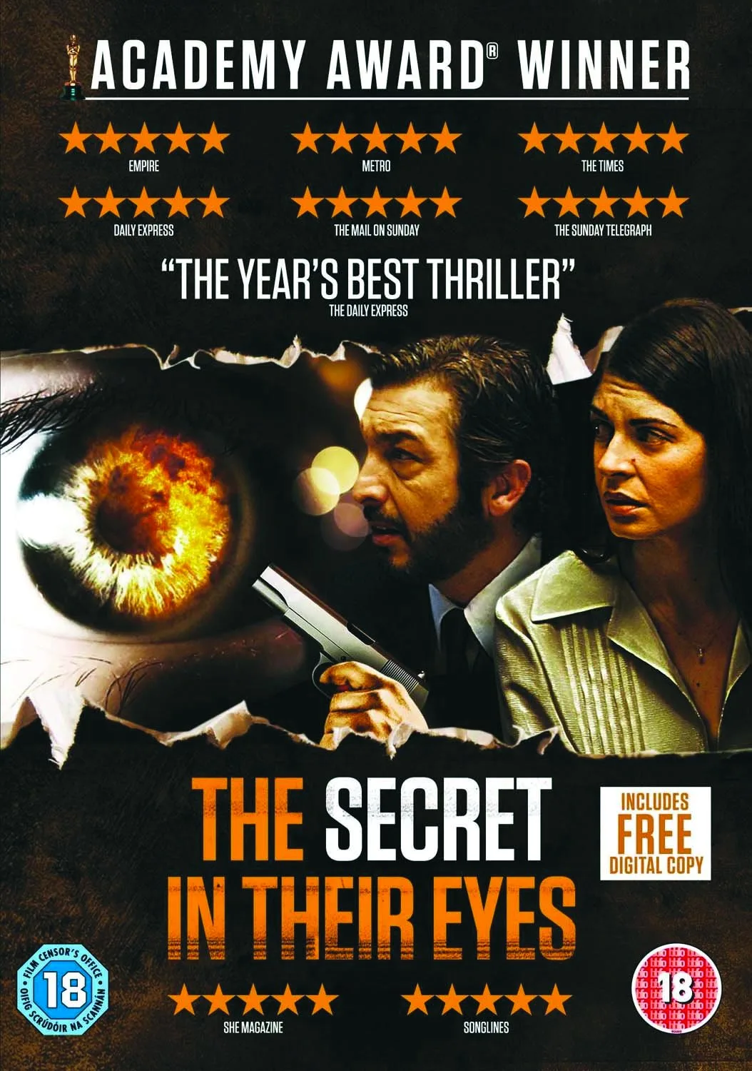 The poster for the film The Secret in their Eyes