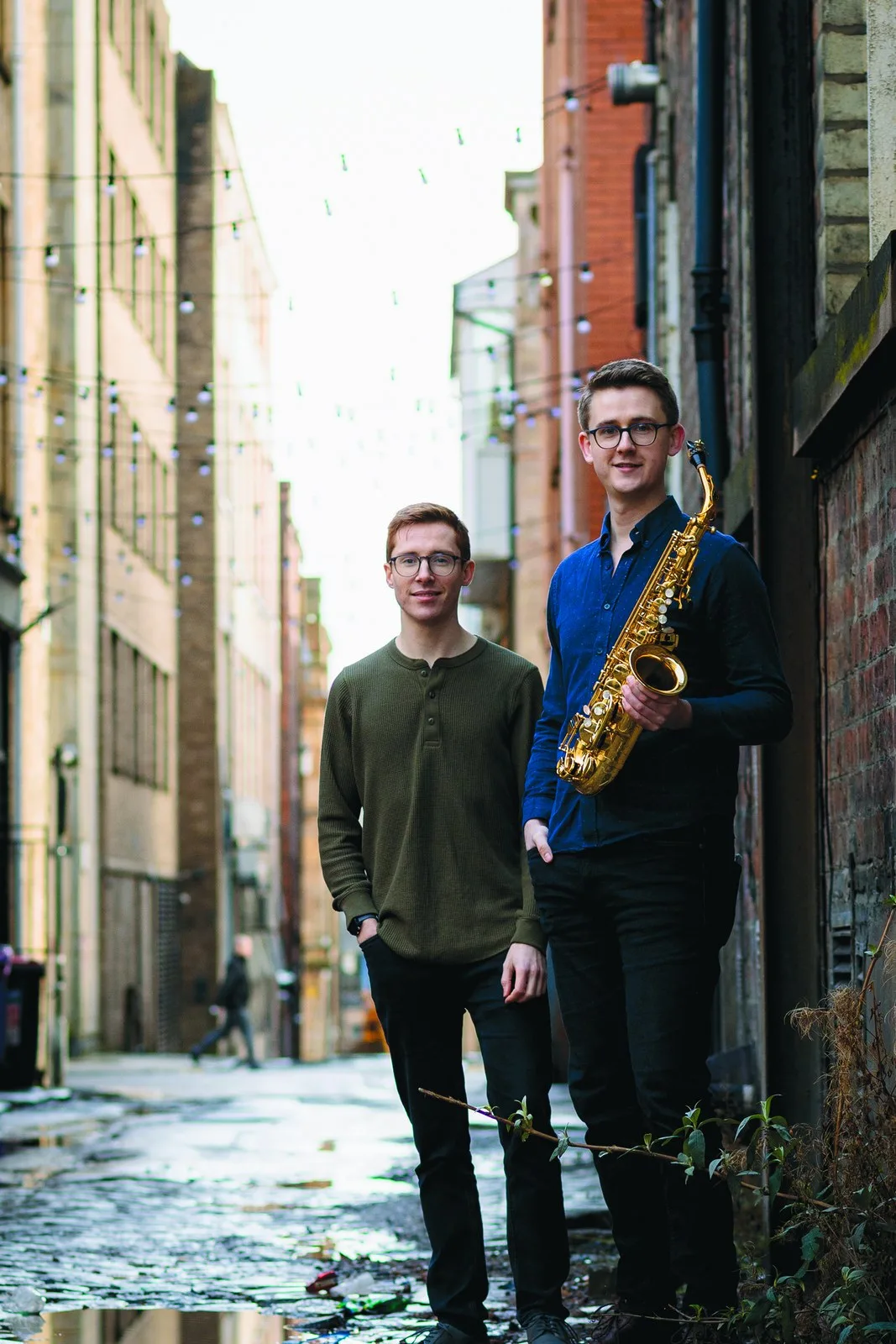 The Scholfield-Clarke Duo, a saxophone and piano chamber music duo